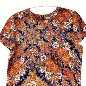 Artisan NY Womens Size 8 Shift Dress Cap Sleeve